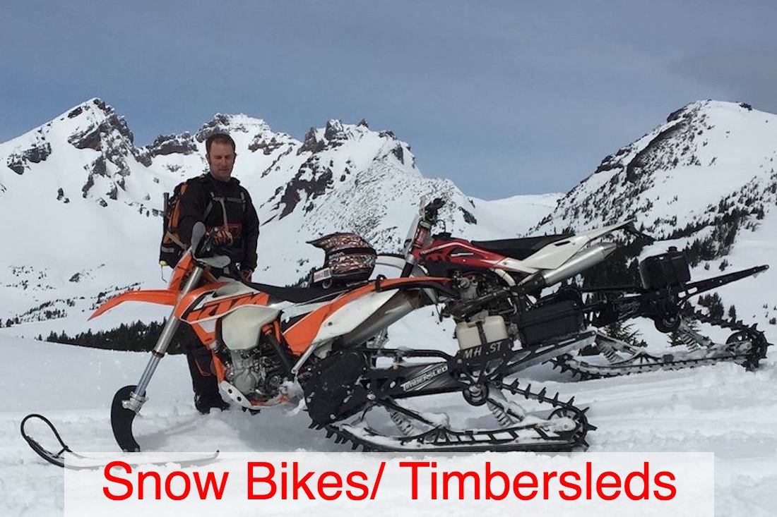 snowbike and timbersled mechanic bend la pine and central oregon